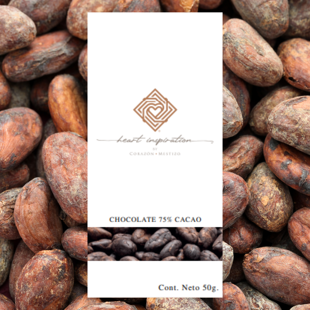 Barra de Chocolate 75% Cacao